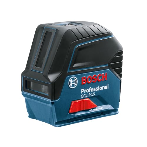 Laser Bosch Professional pour l'intérieur avec points d'aplomb et portée de 15 mètres